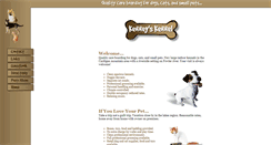 Desktop Screenshot of kenneyskennel.com